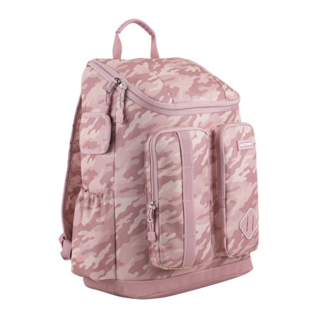 Eastsport Girls Geo Backpack Pink Camo