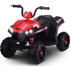 EBEYT Ride On ATV Car,4 Wheeler Quad For Boys & Girls Gift,6V Battery Powered Electric ATV W/LED Lights,High & Low Speed,Music,Horn | Wayfair