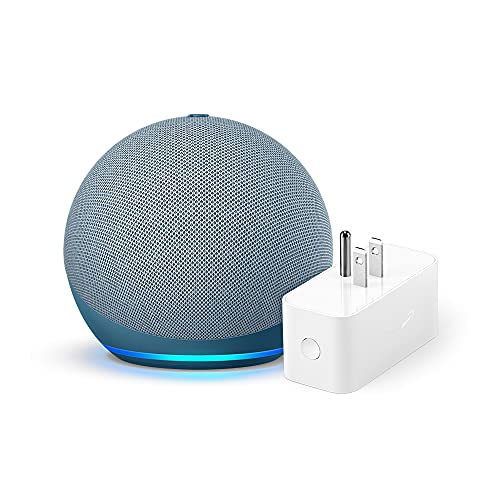 Echo Dot (4th Gen) + Amazon Smart Plug | Twilight Blue 32.99 TODAY ONLY AT AMAZON