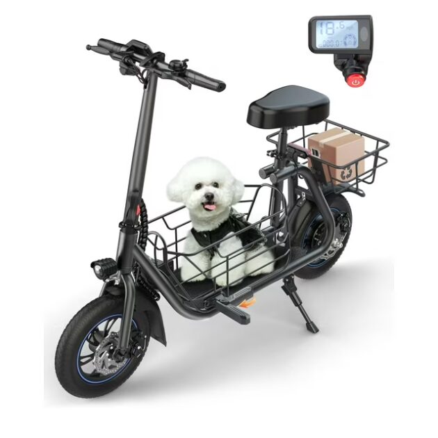 Electric Scooter for Pets with Front & Back Basket PRICE ERROR AT WALMART!