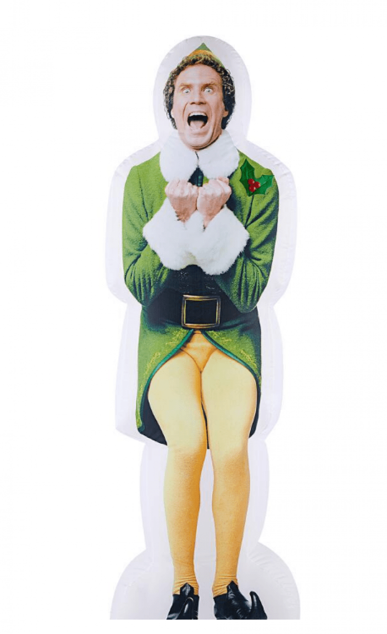 inflatable elf suit