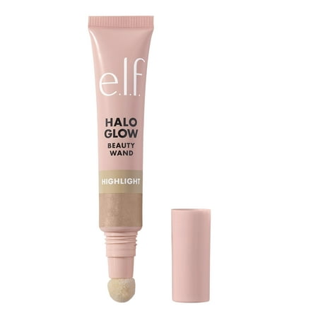 elf Halo Glow Highlight Beauty Wand Champagne Campaign