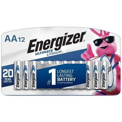 12 Pack of Energizer Batteries HOT Clearance Price!