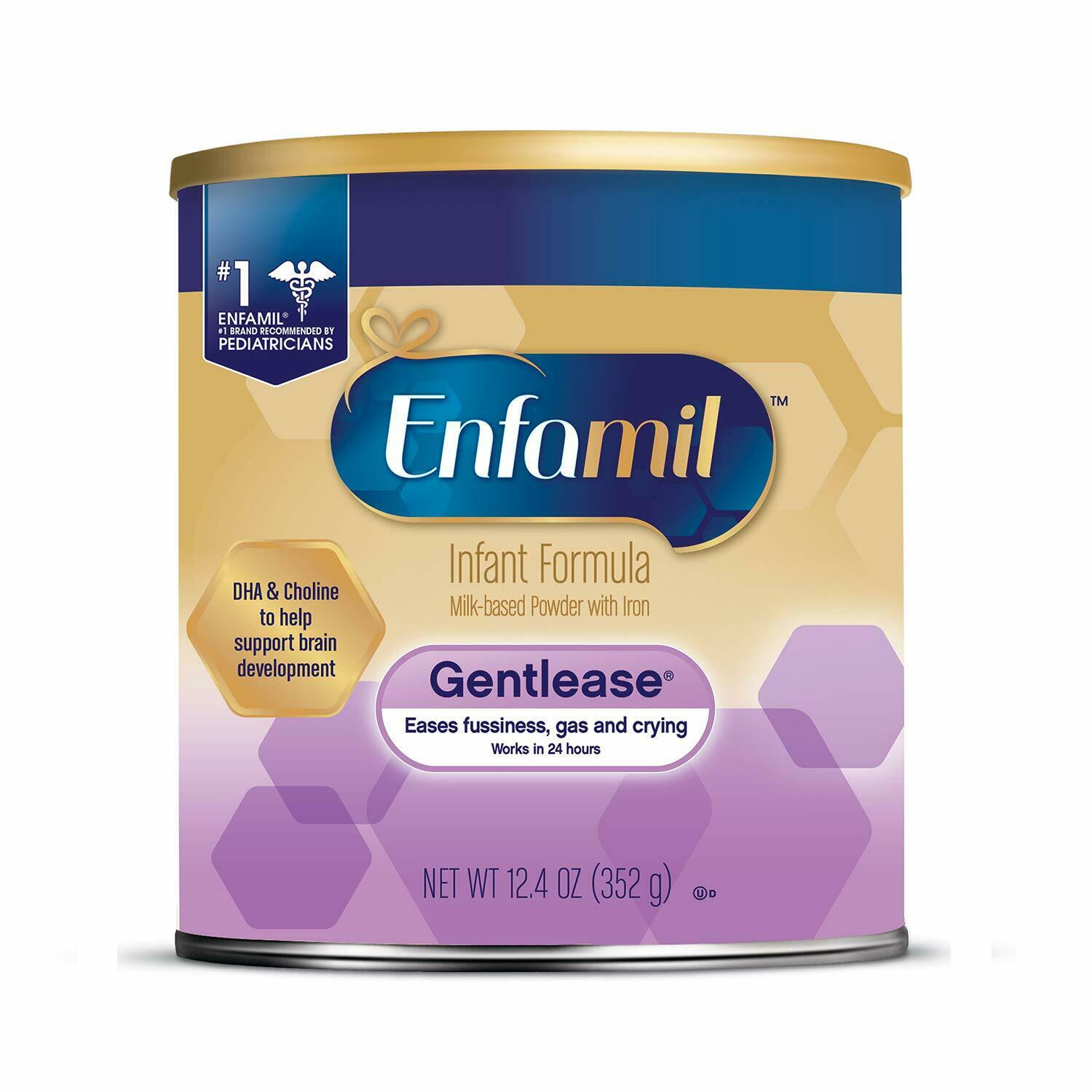 Enfamil Gentlease Infant Formula for Fussiness, Gas, and Crying - Powder