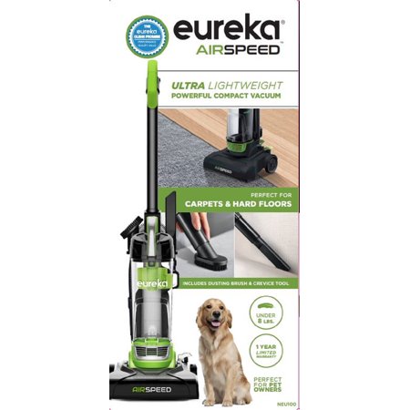 Eureka Air Speed Lightweight Upright Carpet Vacuum Cleaner, NEU100