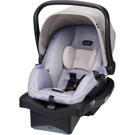 Evenflo LiteMax 35 lbs Infant Car Seat, Geometric Beige