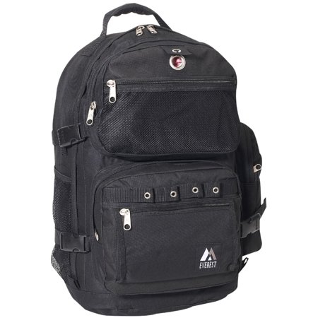 Everest Oversize Deluxe Backpack - Black