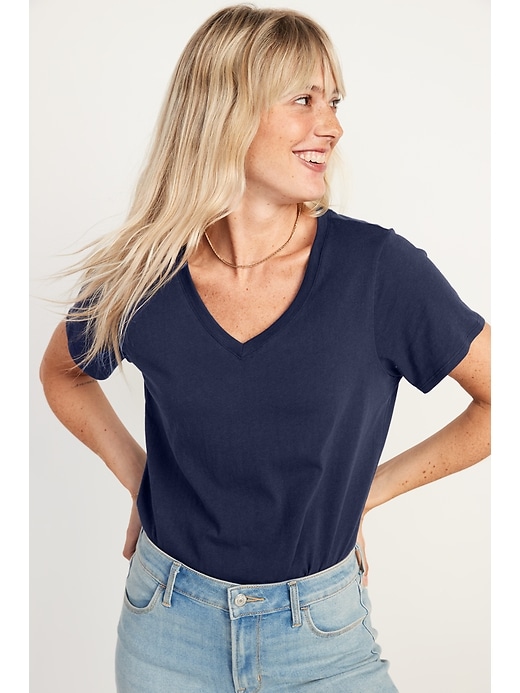 EveryWear V-Neck T-Shirt for Women On Sale At Old Navy