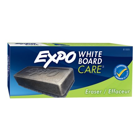 Expo Whiteboard Eraser for Dry Erase Surfaces, 1 Count