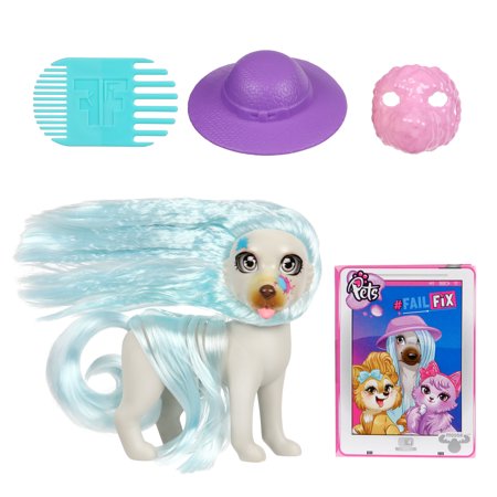 FailFix @Artee Pup Total Makeover Pet Pack, 4.3" Fashion Doll Pet, Girls 6+