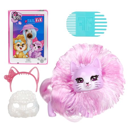 FailFix Qtee.Kitty Total Makeover Pet Pack, 3.75" Fashion Pet