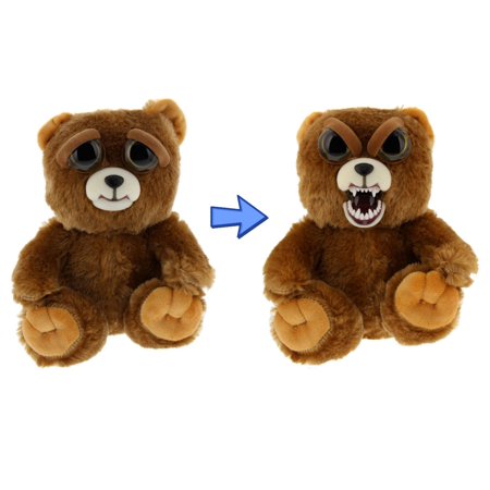 Feisty Pets by William Mark- Sir Growls-A-Lot- Adorable 8.5? Plush Stuffed Bear That Turns Feisty With a Squeeze!