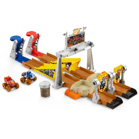 Fisher-Price Blaze & The Monster Machines Mud Pit Race Track Set