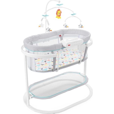 Fisher-Price Soothing Motions Bassinet, Windmill with Frustration-Free Packaging