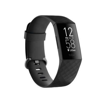 Fitbit Charge 4 (NFC) Activity Fitness Tracker, Black
