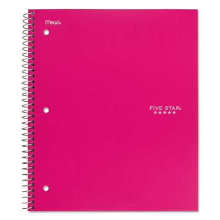 Five Star Trend Notebook, 1 Subject, College Ruled, 100 Sheets (06877)
