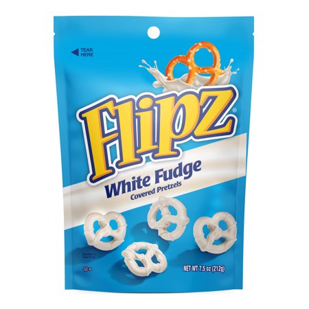 Flipz White Fudge Pretzels, 7.5 Oz.