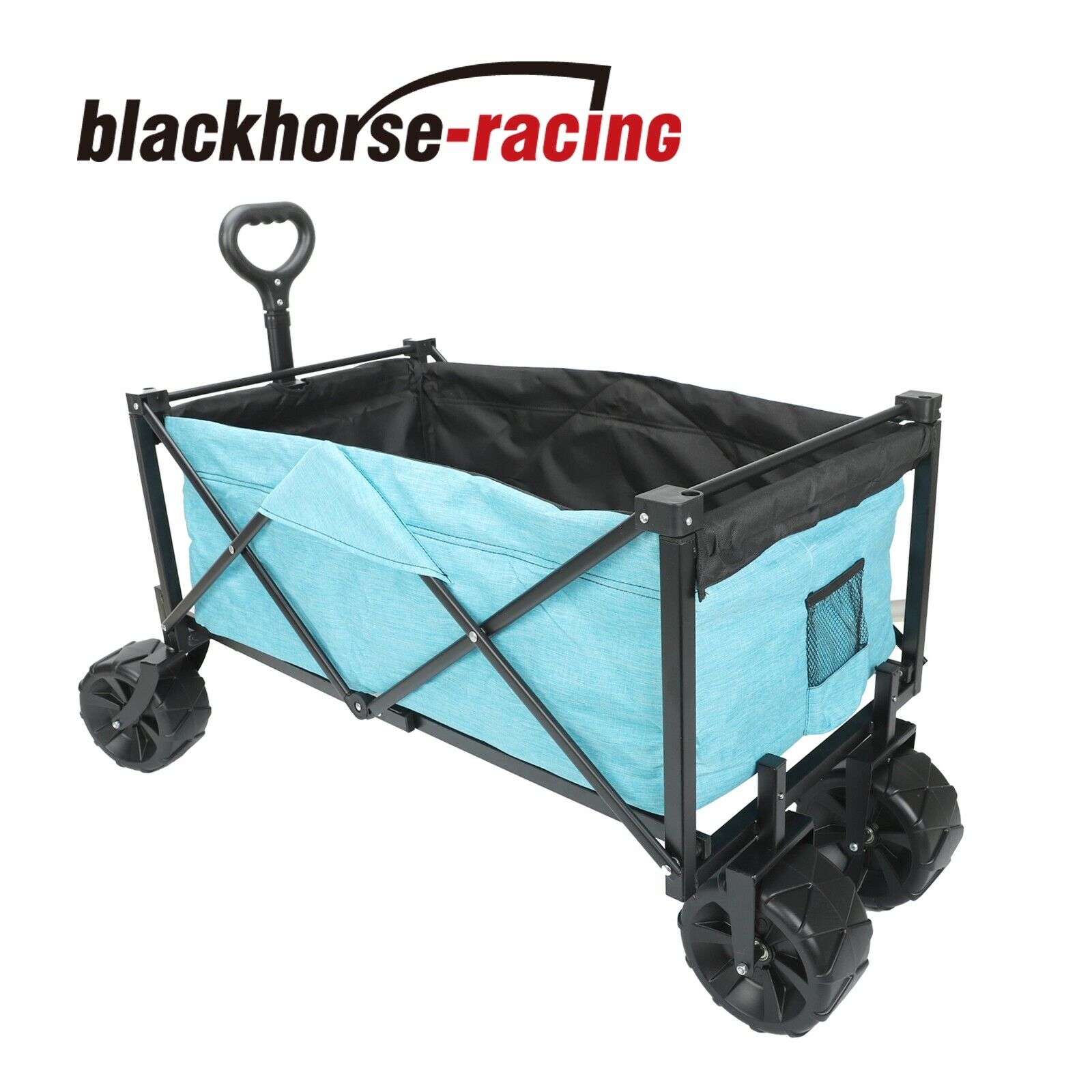 Folding Outdoor Utility Wagon Portable Hand Cart Sport Shopping Beach Camping