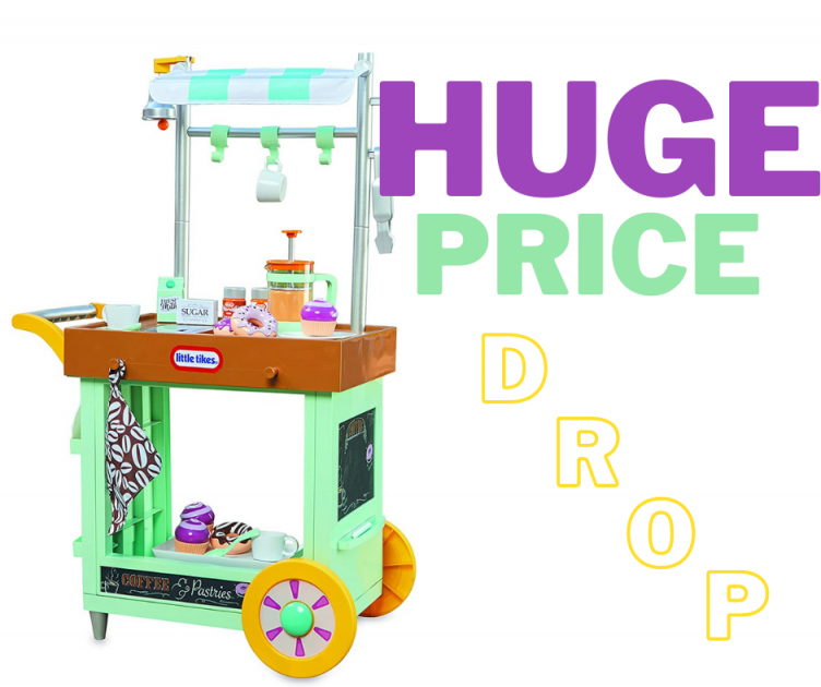 Little Tike 2-in-1 Cafe Cart HUGE Online Price Drop!