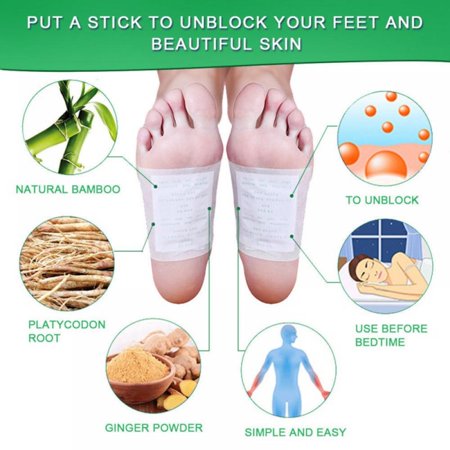 Foot Pads - (60Pads) Ginger Foot Pads for Better Sleep - Amazon Today Only