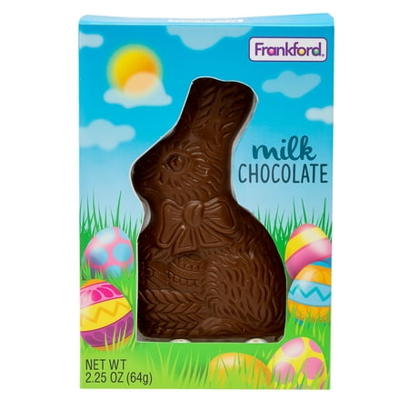 Frankford ,Easter Solid Milk Chocolate Bunny Candy, 2.25 oz, 1 ct