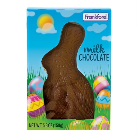 Frankford, Solid Milk Chocolate Easter Bunny, 5.3 oz, 1 ct