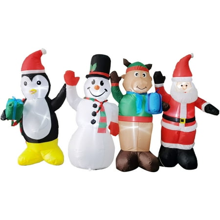 20 FT INFLATABLE SNOWMAN AT HOME CLEARANCE