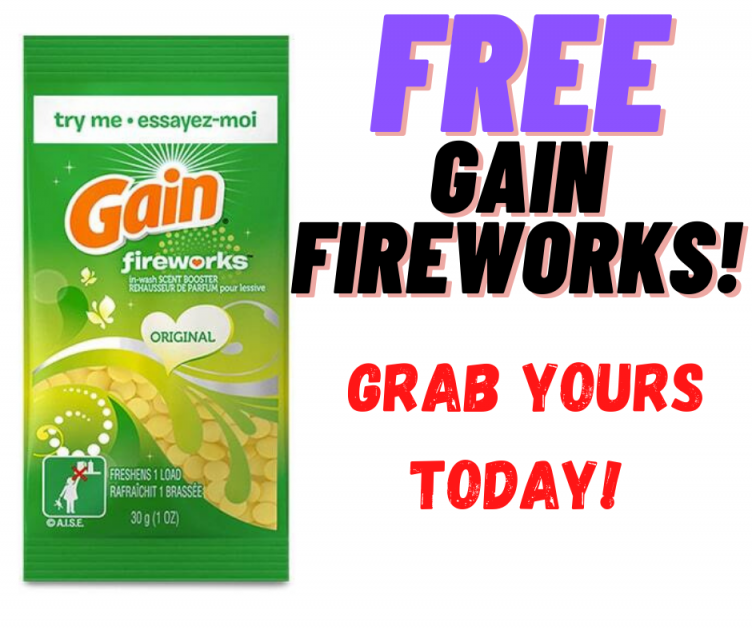 FREE Gain Fireworks at Sams Club!!! LIMITED TIME ONLY!