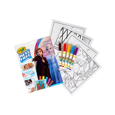 Frozen 2 Color Wonder Coloring Book and Markers, Mess Free Coloring, 18 Coloring Pages