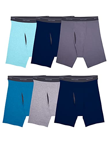 Fruit of the Loom Men's Coolzone Boxer Briefs, 6 Pack-Assorted Colors On Sale At Amazon.com