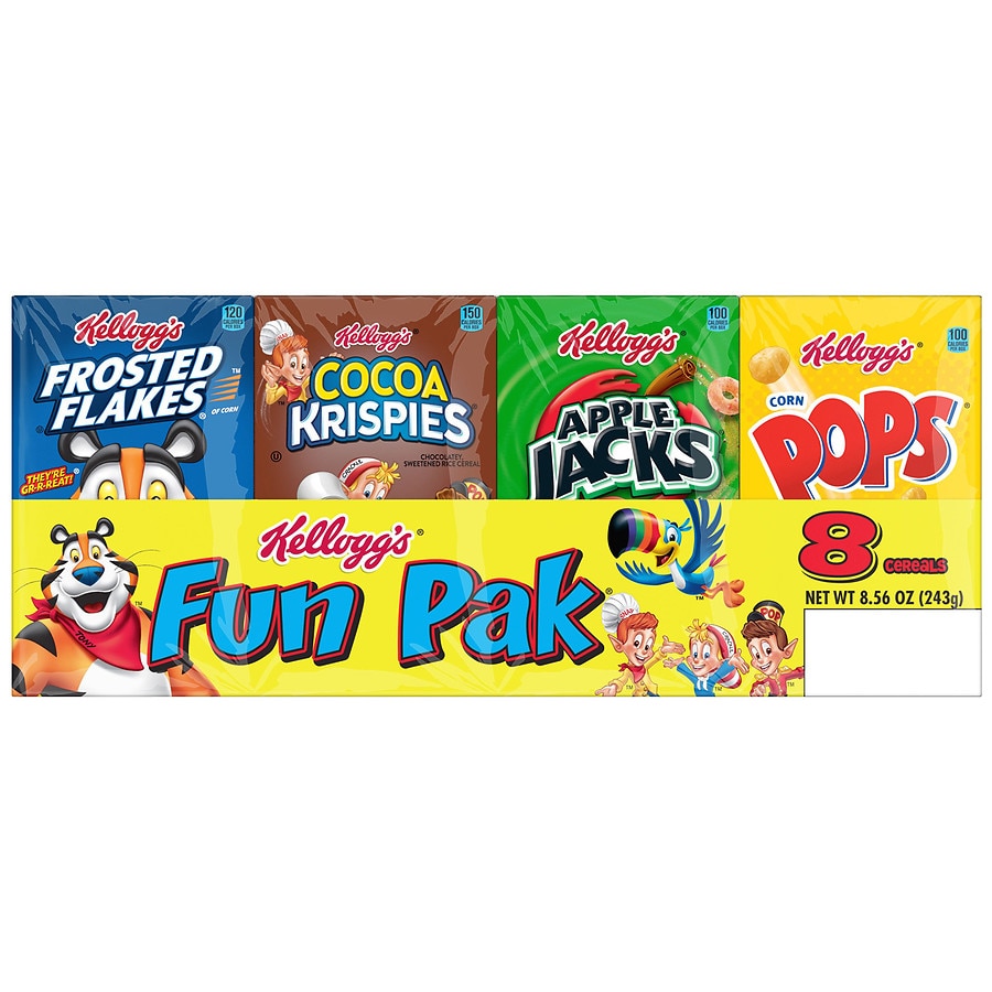 Fun Pak Cereals 8 Pack8.56Ounces