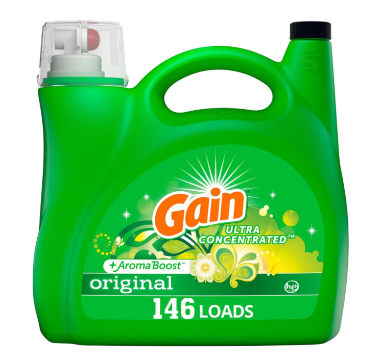 Gain + AromaBoost Ultra Concentrated Liquid Laundry Detergent Original 146 loads