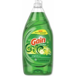 Gain Dishwashing Liquid, Gain Original, 38 Oz Bottle, 8/carton ( PGC74346 )