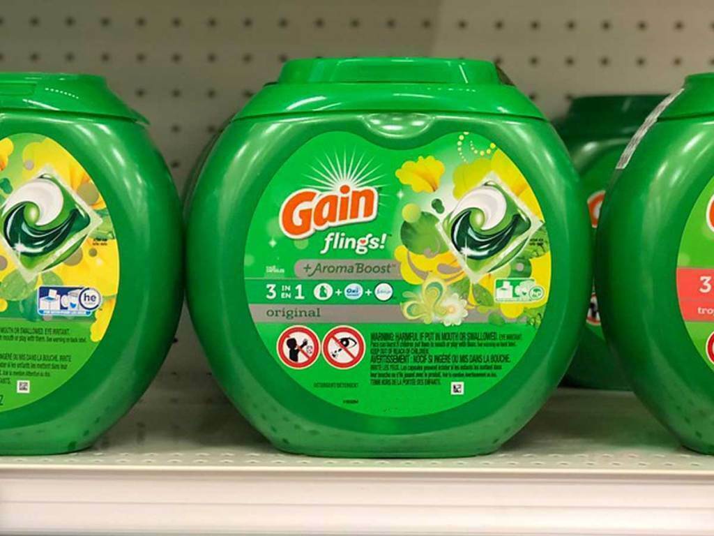 Gain flings! Laundry Detergent Pacs Plus Aroma Boost, Assorted, 81 & 96 Pods ✅