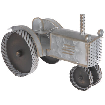Galvanized Metal Tractor