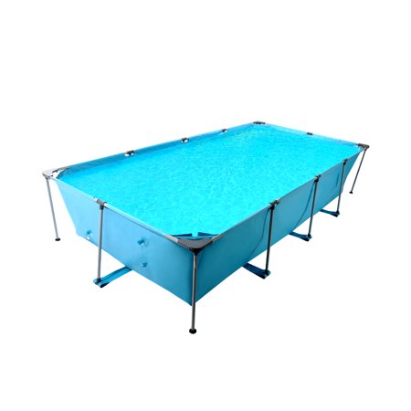 Gasky Rectangle Frame Swimming Pool 15FT Metal Frame In Ground Swimming Pool