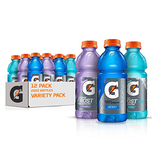 Gatorade Original Thirst Quencher 3-Flavor Frost Variety Pack, 20 Fl Ounce - Pack of 12 On Sale At Amazon.com