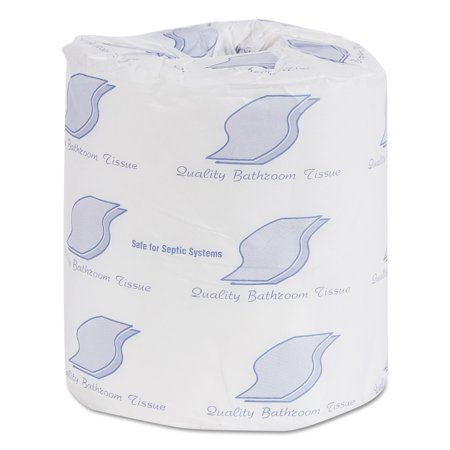 GEN Toilet Paper, Wrapped, Septic Safe, 2-Ply, White, 300 Sheets/Roll, 96 Rolls/Carton -GEN999B