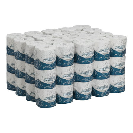 Georgia-Pacific Angel Soft Ultra 2-Ply Embossed Toilet Paper, 16560, 60 Rolls per Case