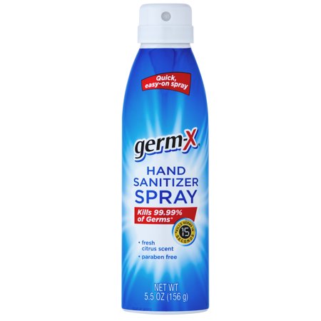 Germ-X Hand Sanitizer, Continuous Spray, 5.5 oz