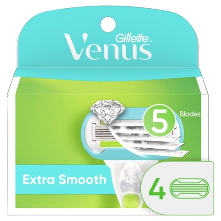 Gillette Venus Extra Smooth Women's Razor Blade Refills, 6 Count