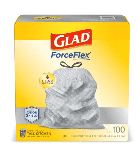 Staples Deal: 3 FREE Boxes of Glad Trash Bags! GO!
