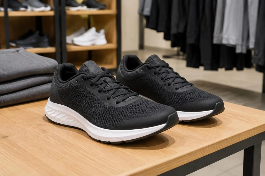 Best-Selling Under Armour Charged Shoes with Extra Discounts — AI-generated illustrative scene