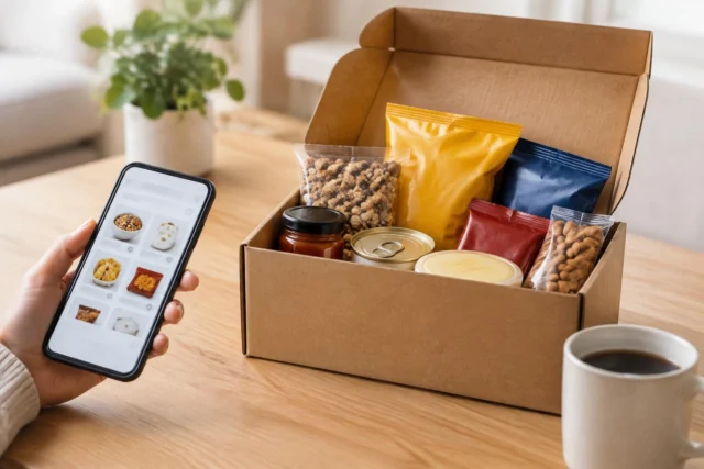 Free Gratsy Box Offer via Mobile App — AI-generated illustrative scene