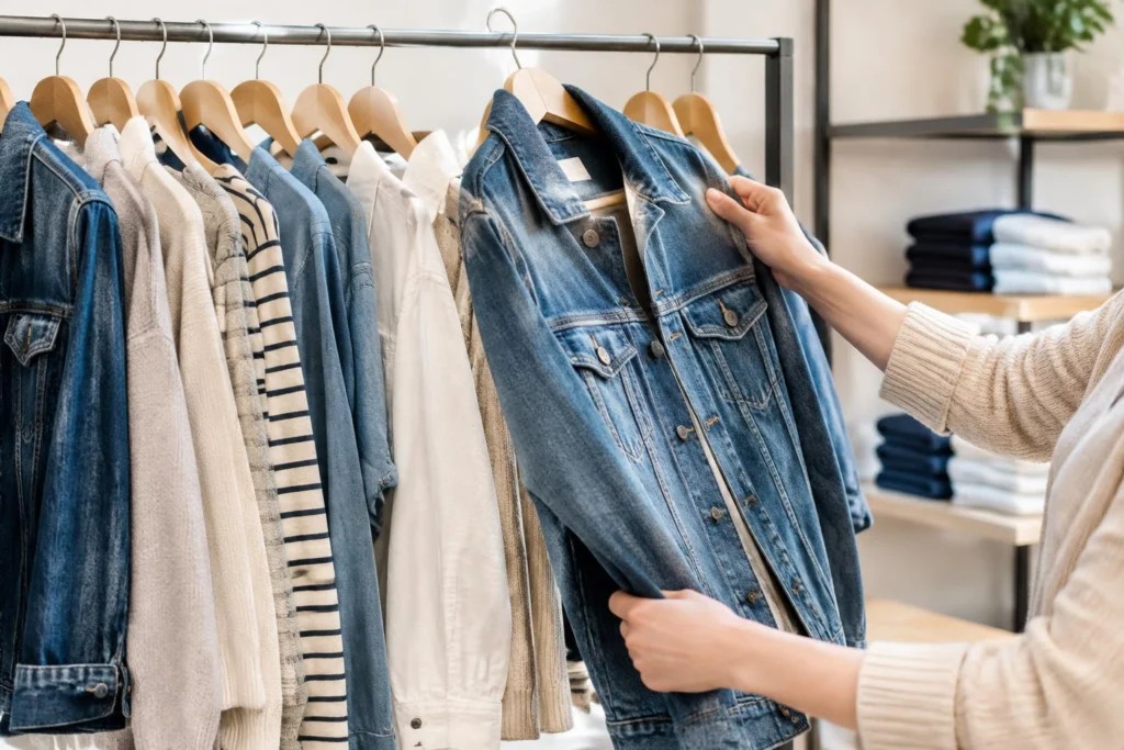 GAP Factory Triple Discounts and Free Shipping on Clothing — AI-generated illustrative scene