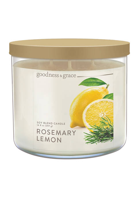 goodness & grace Rosemary Lemon Candle on Sale At Belk