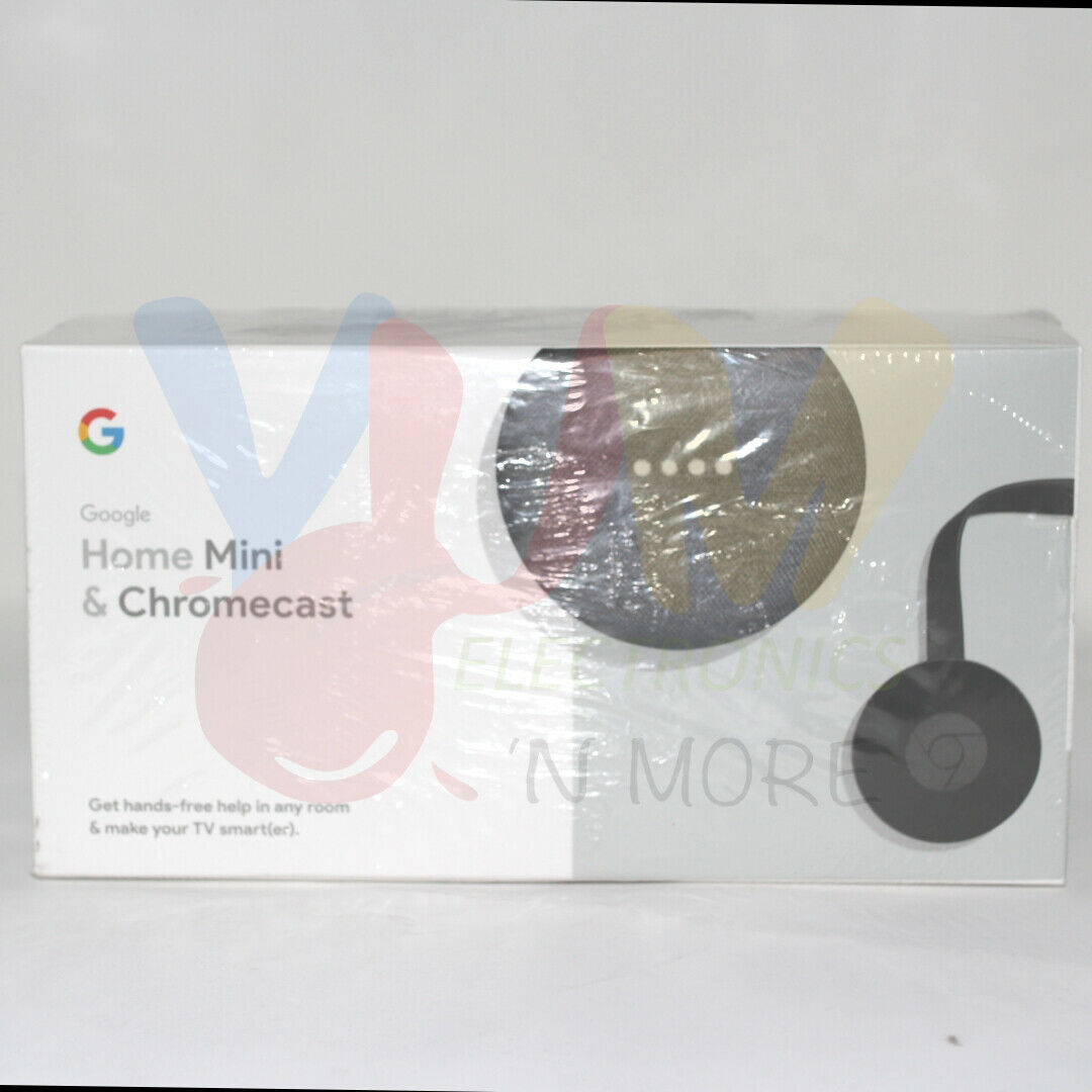 Google Home Mini + Google Chromecast Bundle