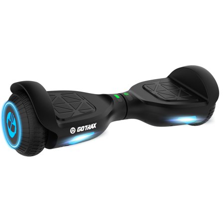 GOTRAX Edge Hoverboard with 6.2 MPH Max Speed, 176 lbs Max Weight, 3.1 Miles Max Distance, Self Balancing Scooter with 6.5 inch Wheels and LED Headlights Black