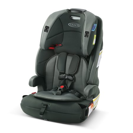 Graco Tranzitions Backless and High-back Booster Car Seat, Gray