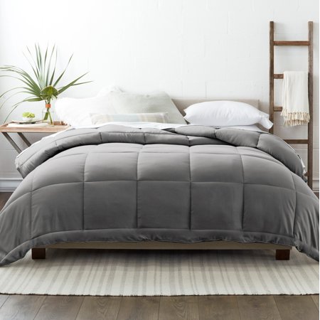 Gray All Season Alternative Down Comforter, Twin/Twin XL, by Noble Linens